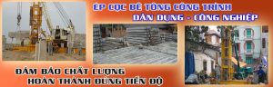 Dịch vụ ép cọc bê tông Đan Phượng đem đến sự chắc chắn cho từng công trình